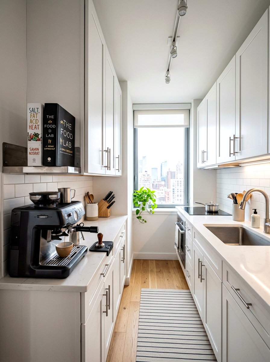 Under Cabinet Rack - 30 kitchen cookbook storage ideas