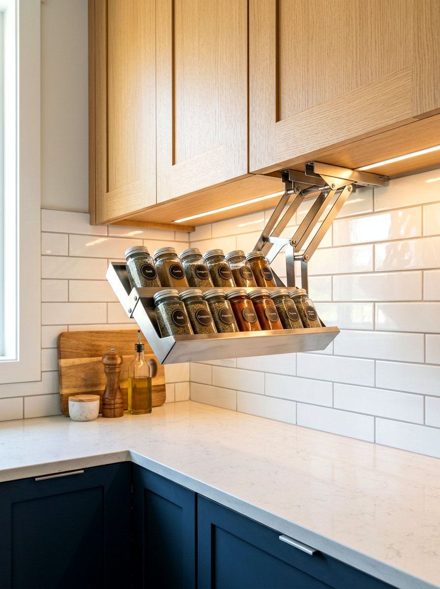 30 Spice Rack Ideas to Organize Your Kitchen and Save Space