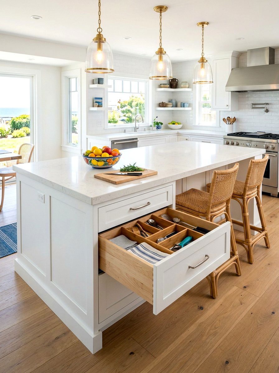 Under Counter Drawer - 30 utensil drawer ideas