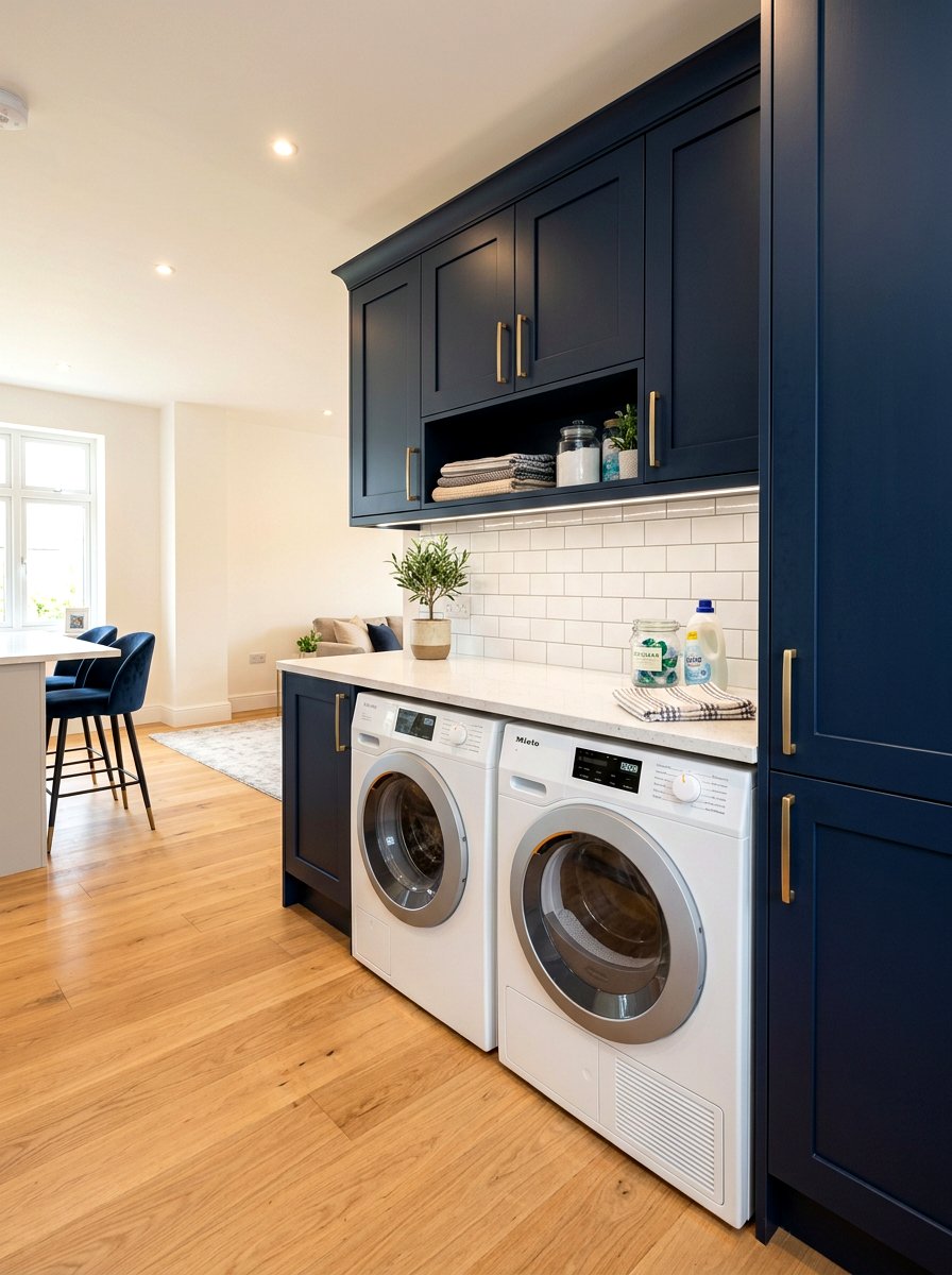 Under Counter Laundry - 30 laundry nook ideas