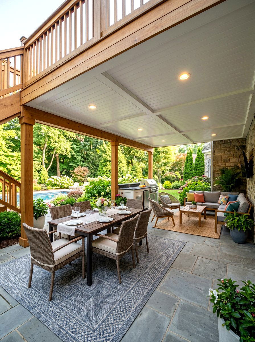 30 Deck Dining Zone Ideas For Hosting Nights Under The Stars