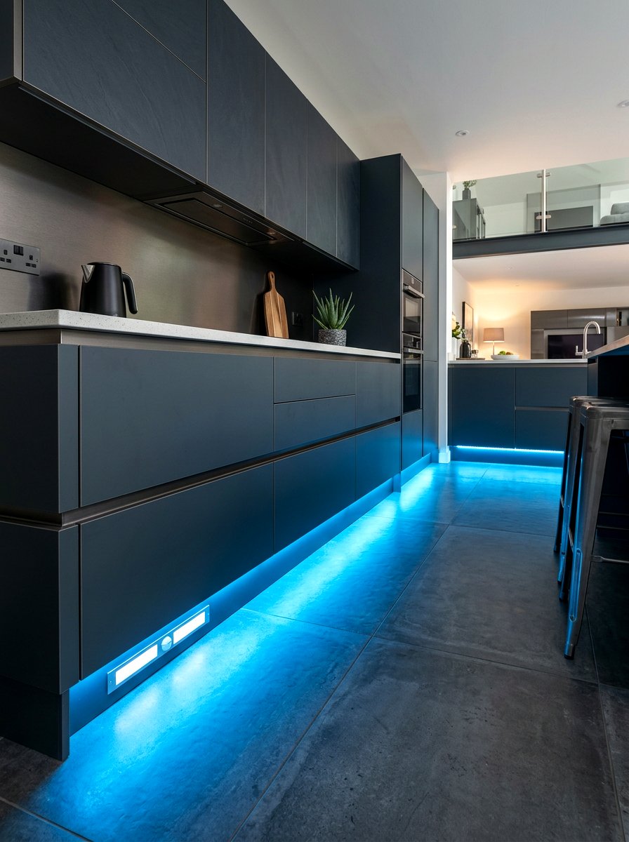 Under Drawer Motion Lighting - 30 organizing a walk in closet ideas