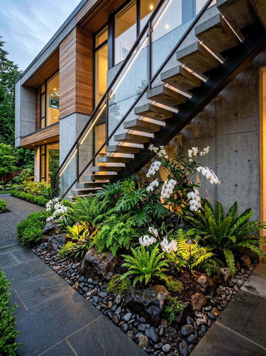 Under Stair Garden - 30 pocket garden ideas