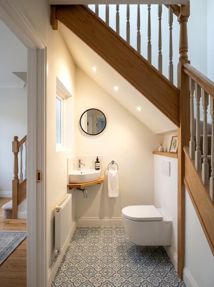 Under Stairs Cloakroom - 30 cloakroom ideas