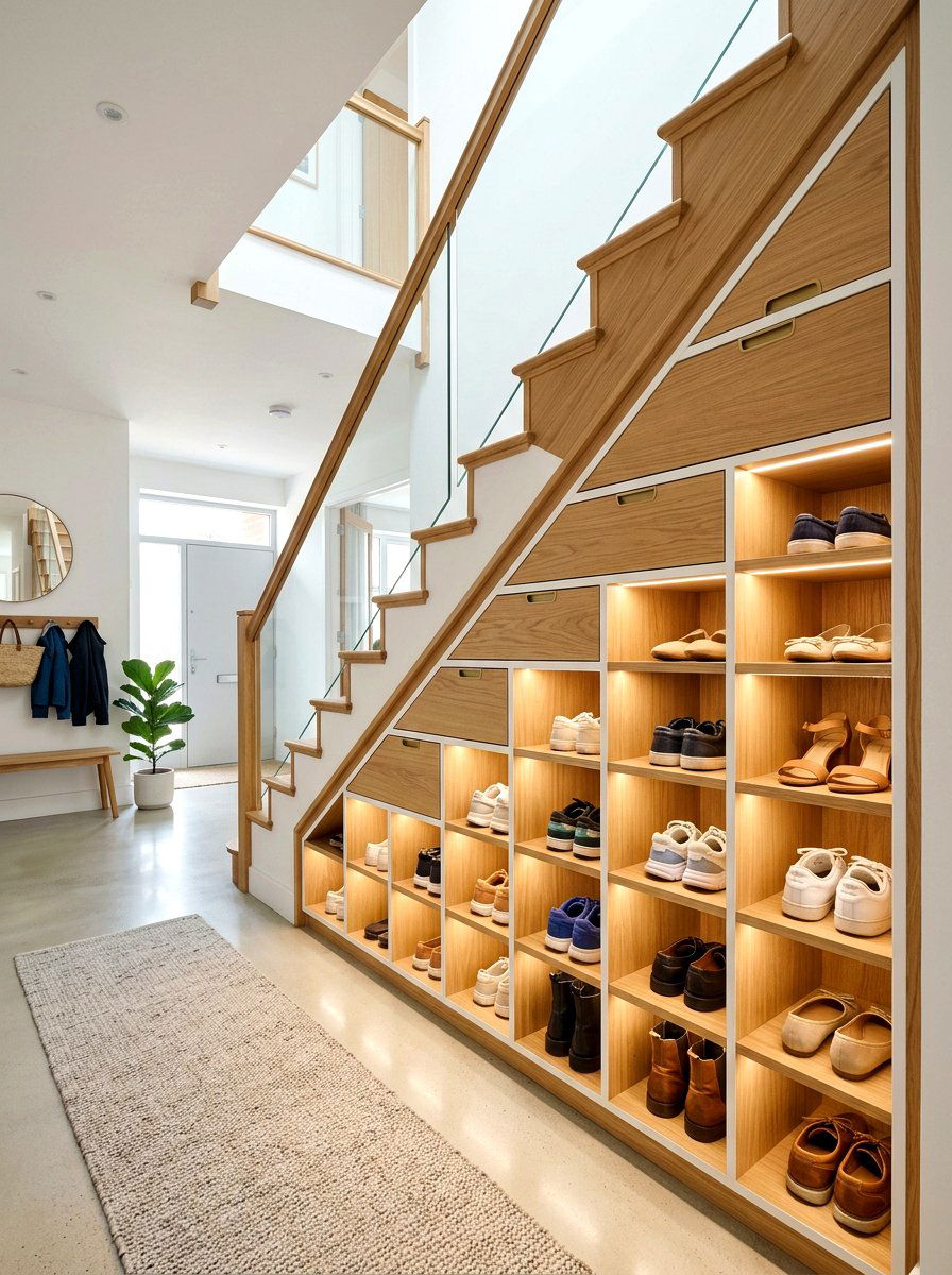 30 Shoe Wall Storage Ideas to Maximize Small Spaces
