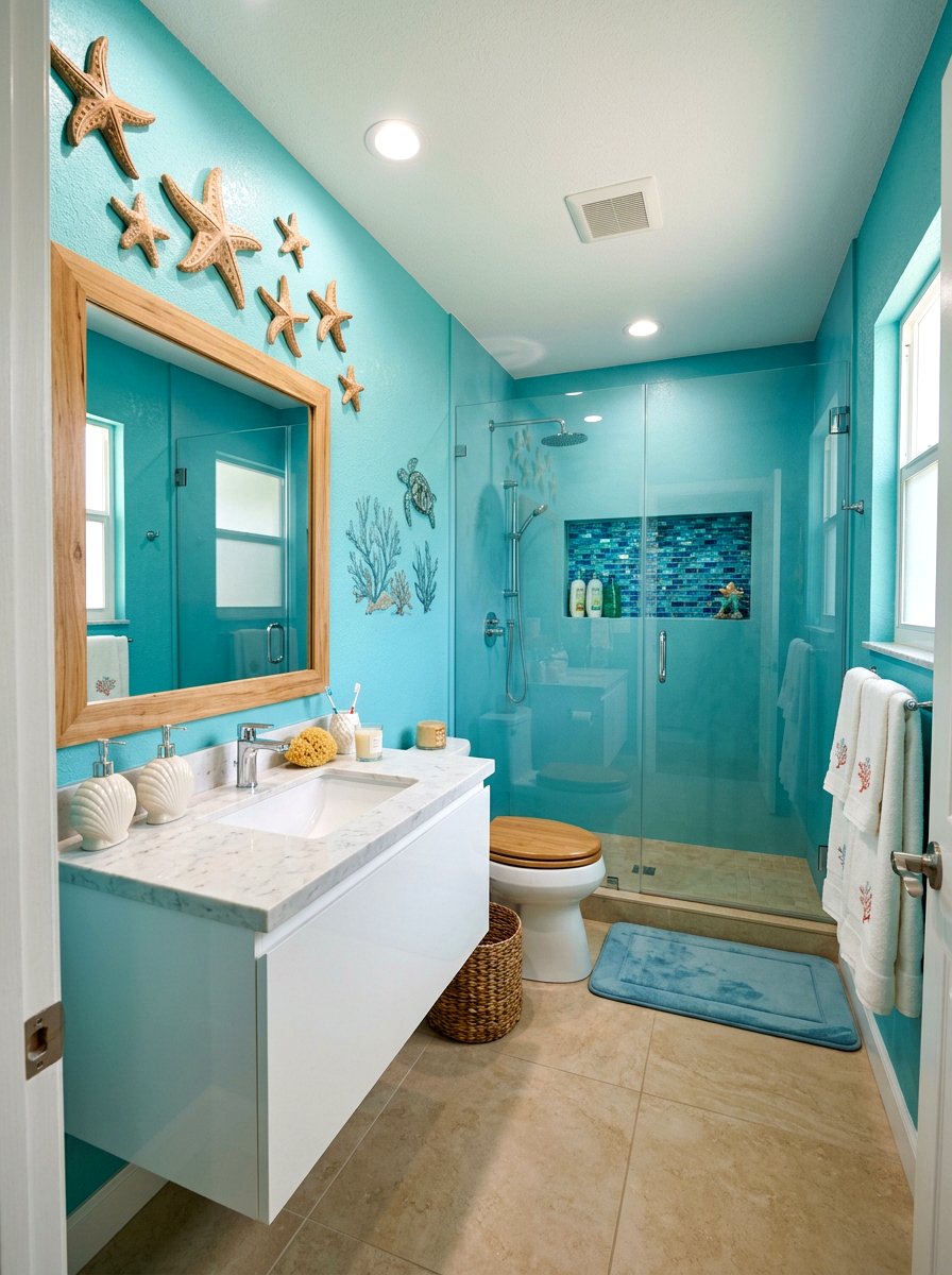 Under The Sea Theme - 30 kids bathroom decor ideas
