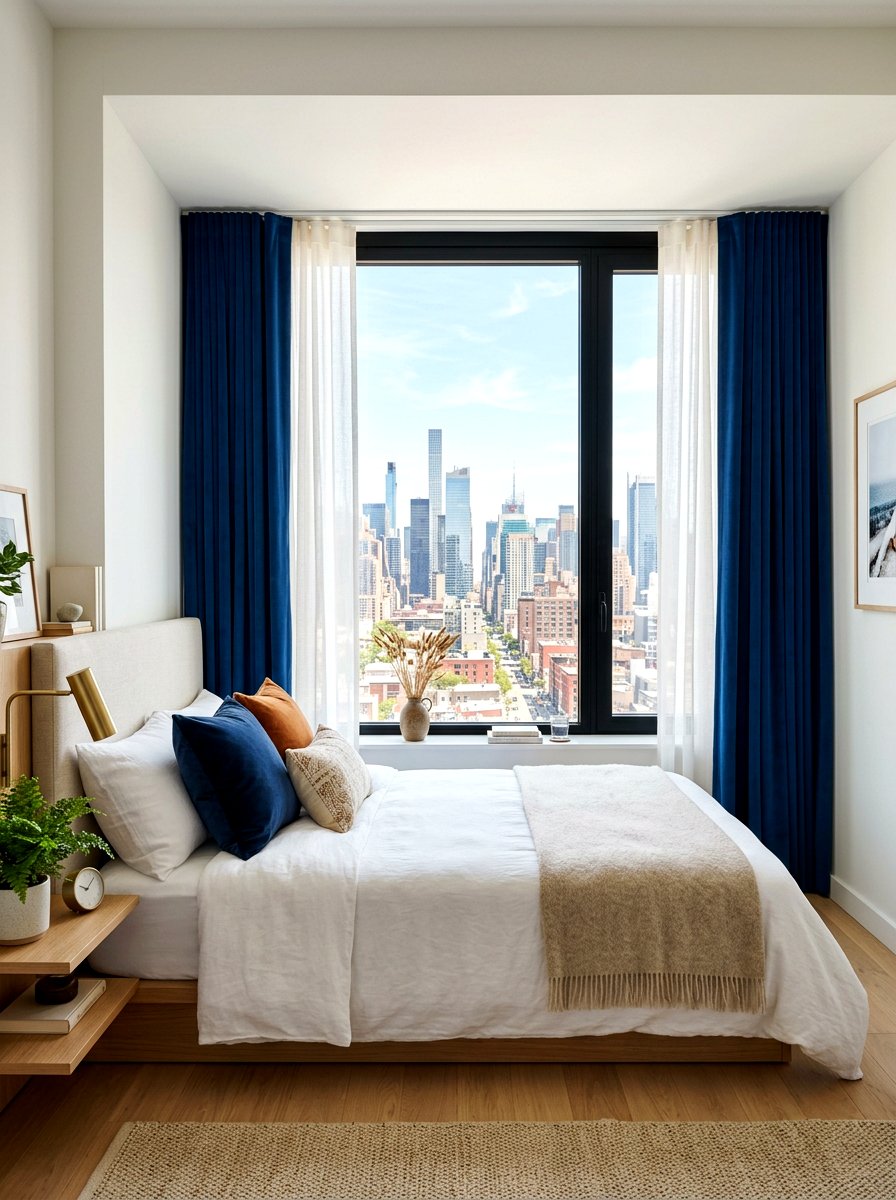 Under Window Studio Bed - 30 bed nook studio ideas
