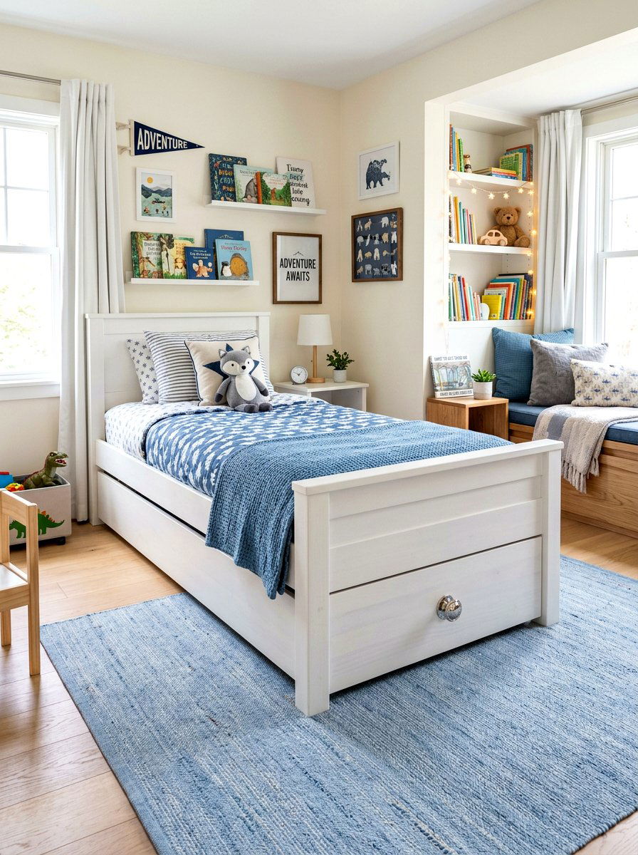 Under bed dresser drawer - 30 under bed toy storage ideas