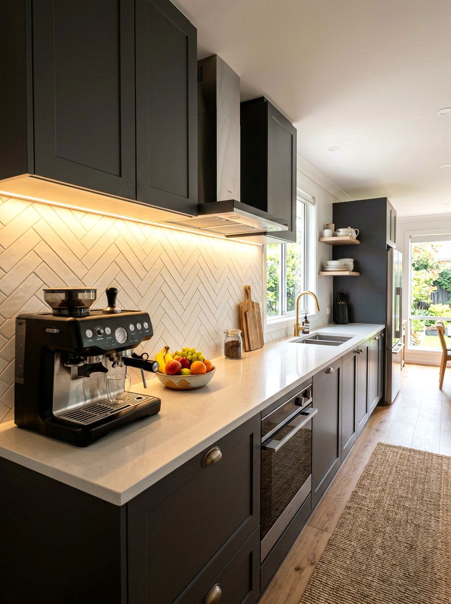 Under cabinet lighting - 30 renter friendly decor ideas