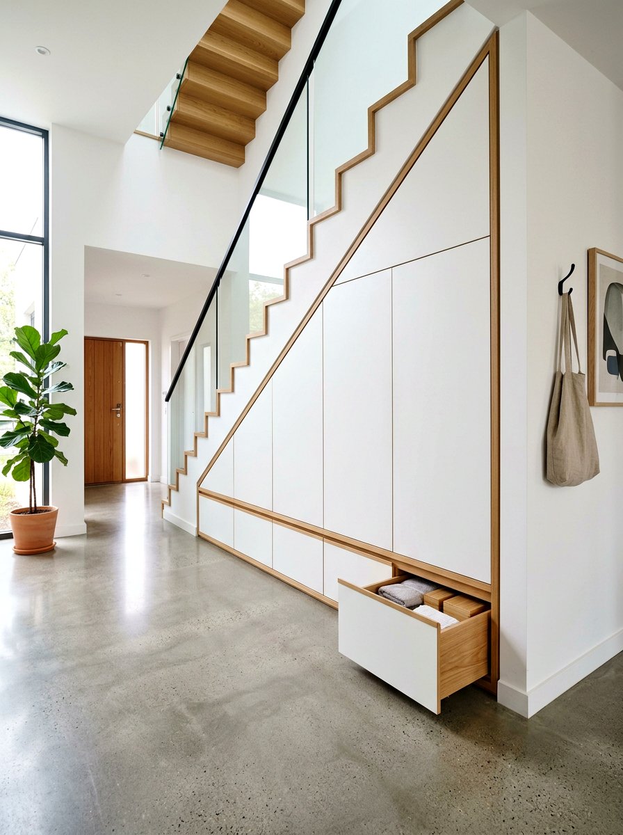 Under stairs storage cabinet - 30 under staircase nook ideas