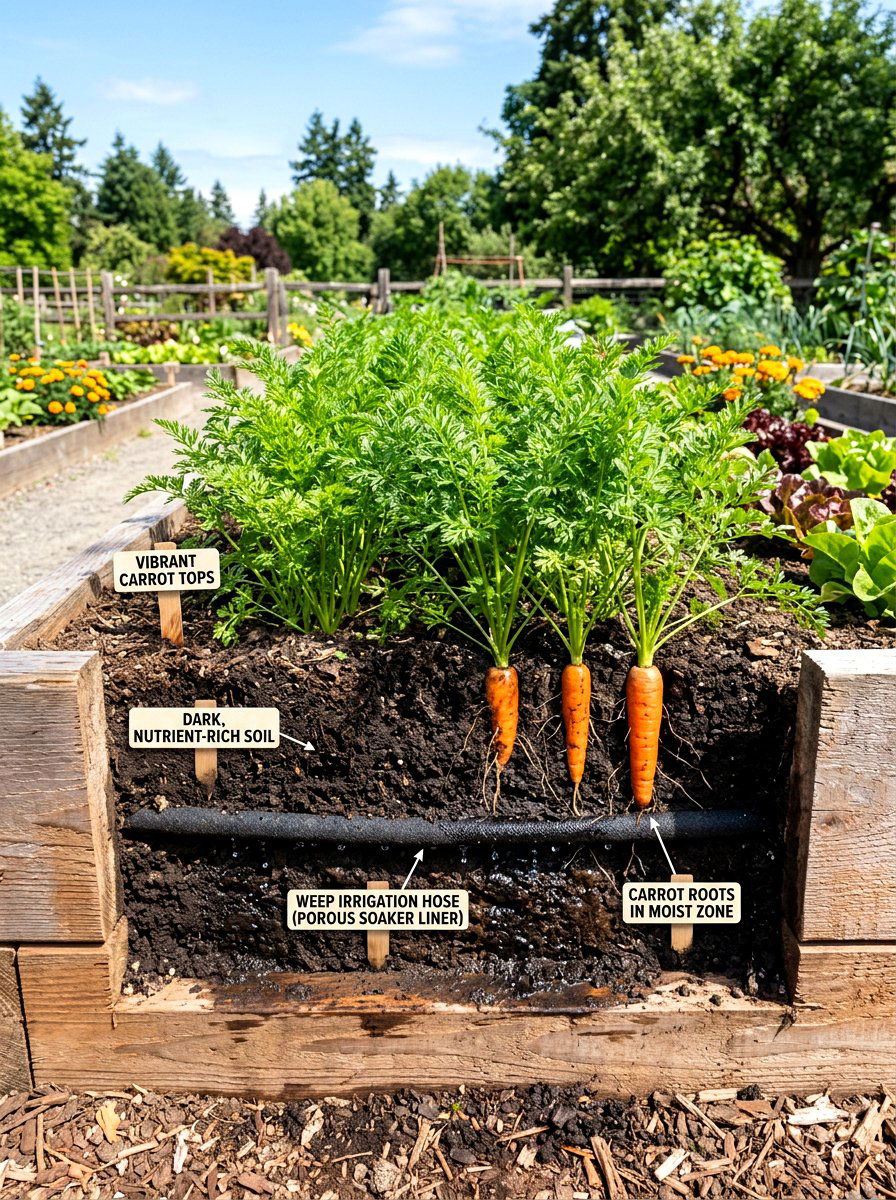 Underground weep line - 30 raised bed irrigation ideas
