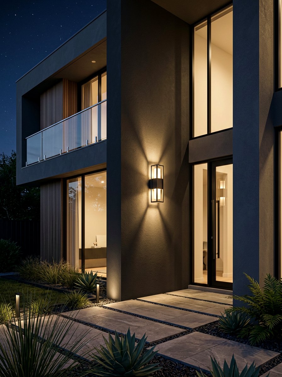 Up And Down Wall Sconce - 30 outdoor wall light ideas