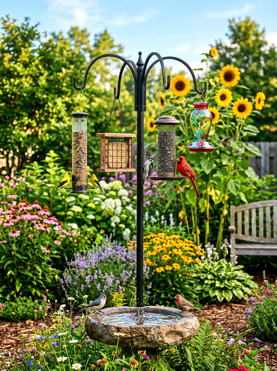 Upcycled tire planters - 30 budget front yard ideas