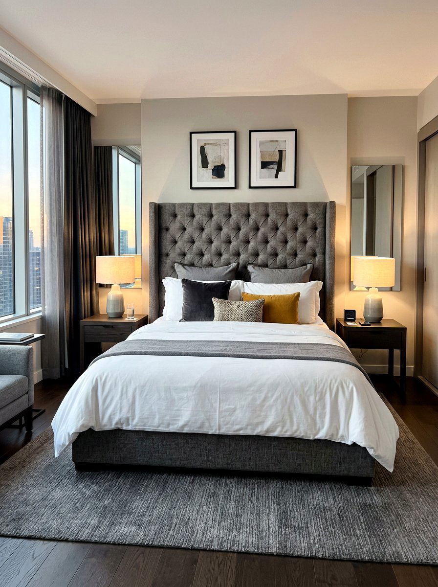 Upholstered Headboard Choice - 30 childhood bedroom revival ideas