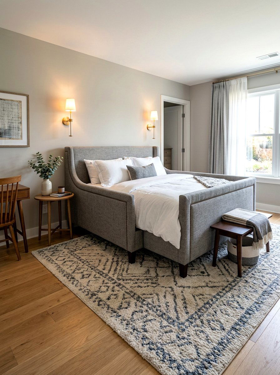 Upholstered daybed guest suite - 30 daybed room ideas