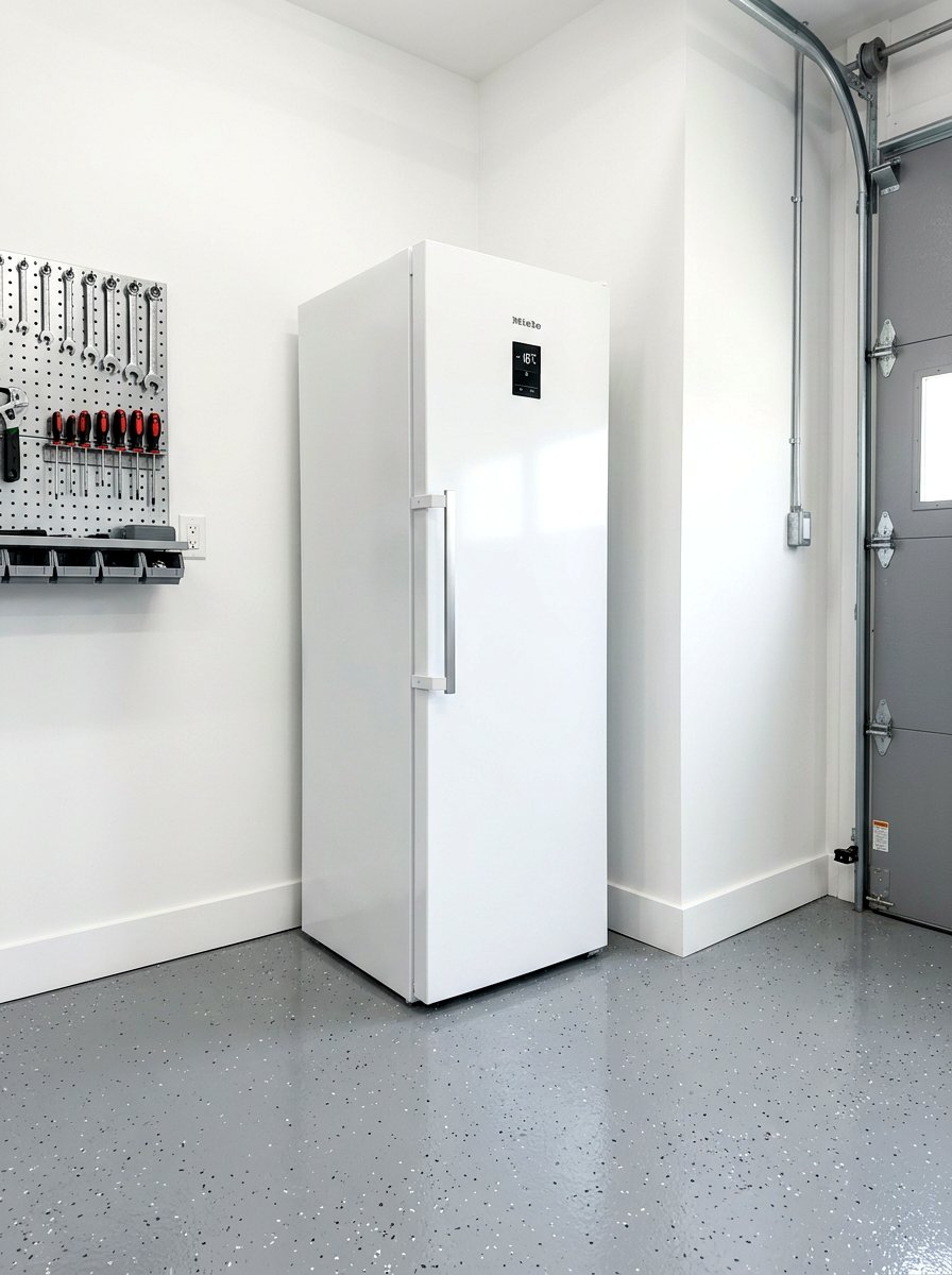 Upright freezer in garage corner - 30 garage freezer corner ideas