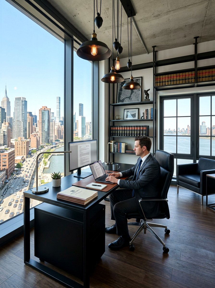 Urban Attorney Workspace - 30 attorney office ideas