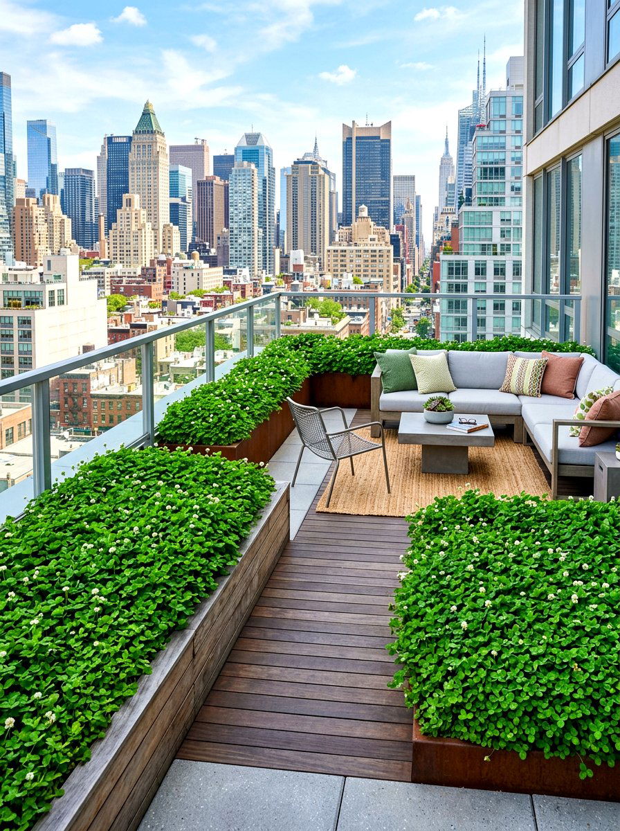 Urban Backyard Clover Planting - 30 clover lawn backyard ideas aesthetic