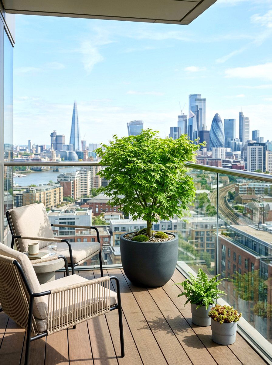 Urban Balcony Japanese Maple - 30 Japanese maple garden ideas