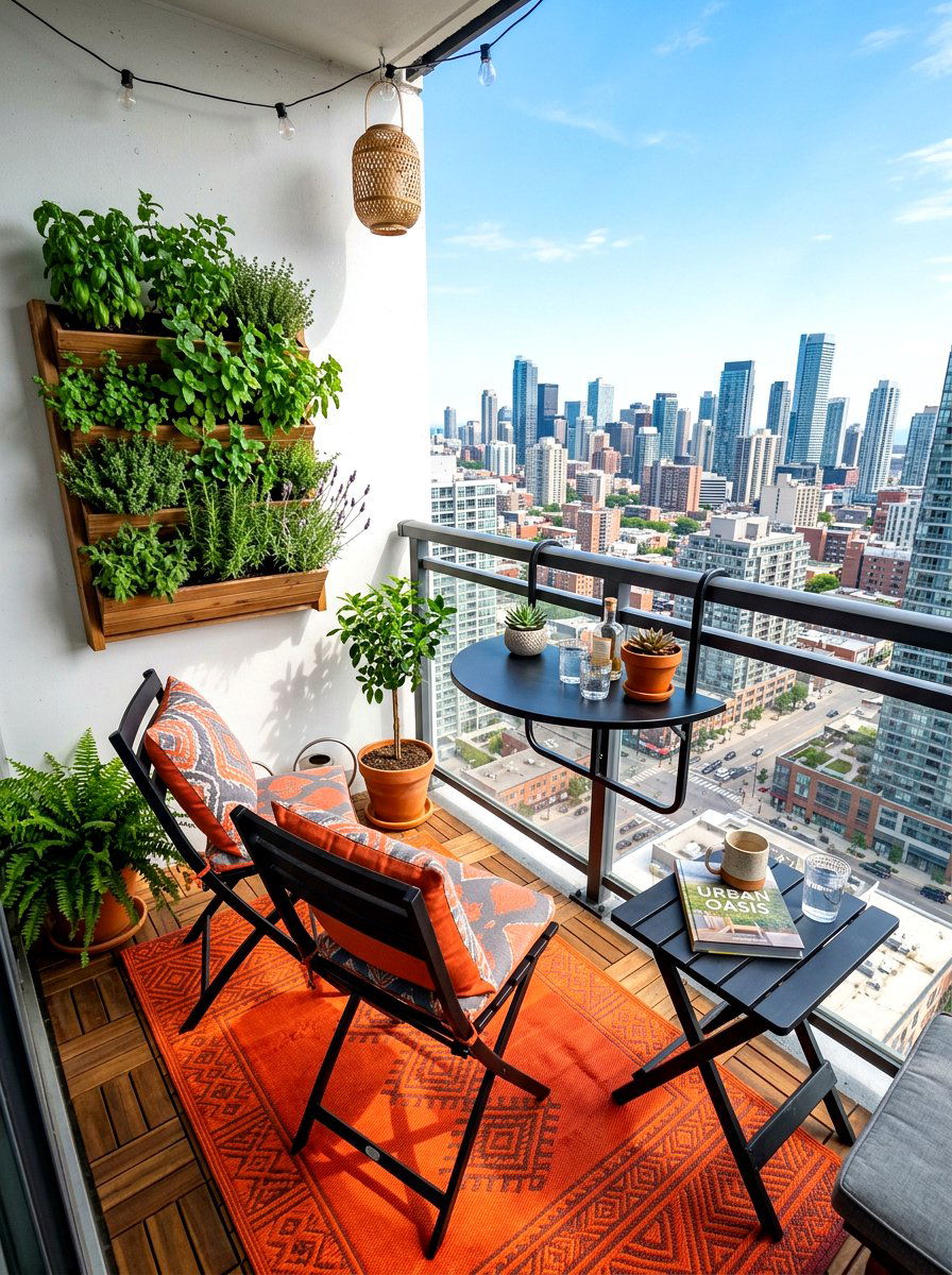 Urban Balcony Porch Lounge - 30 porch lounge ideas