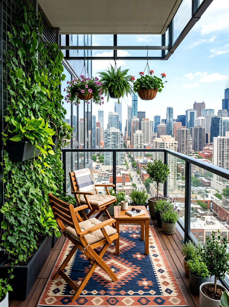 Urban Balcony - 30 home and garden makeover ideas