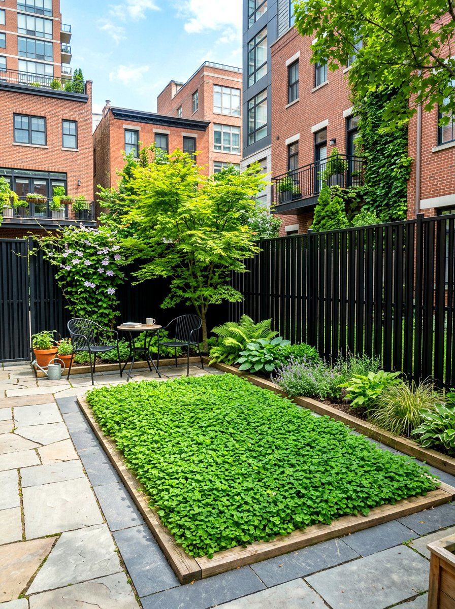 Urban Clover Yard - 30 clover lawn ideas