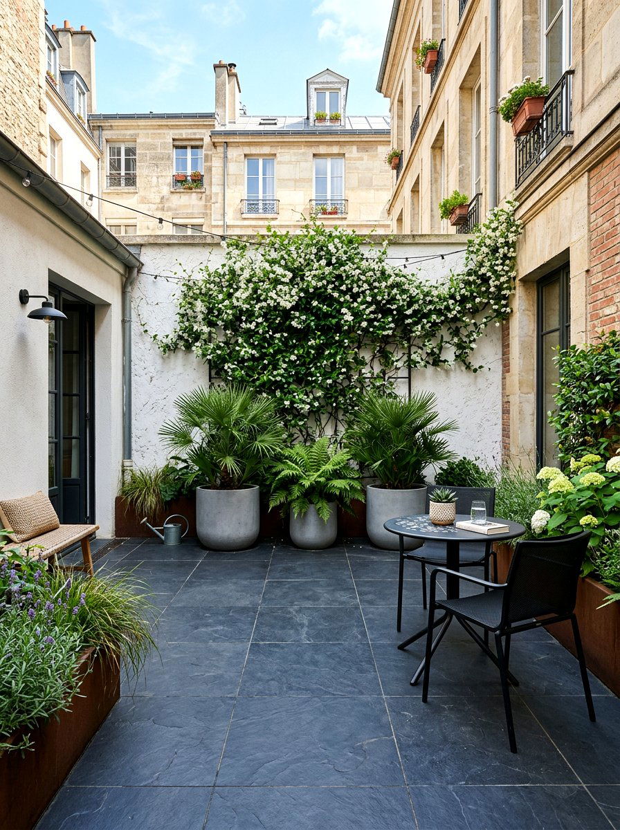Urban Courtyard - 30 dry garden ideas