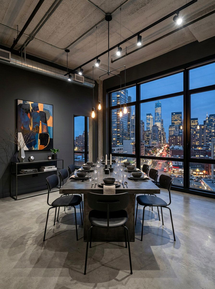 Urban Dining Room - 30 dining room ideas