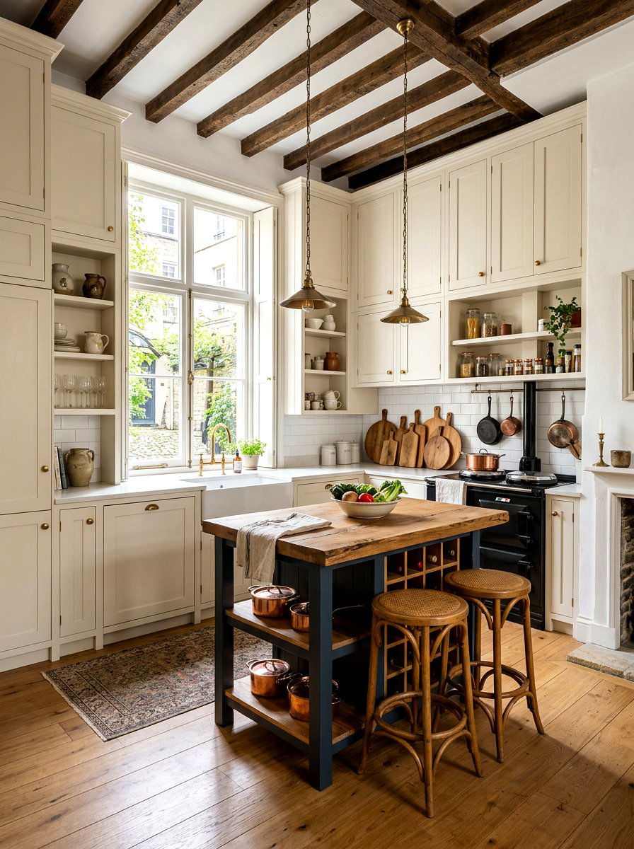 Urban European Farmhouse Kitchen - 30 European farmhouse kitchen ideas