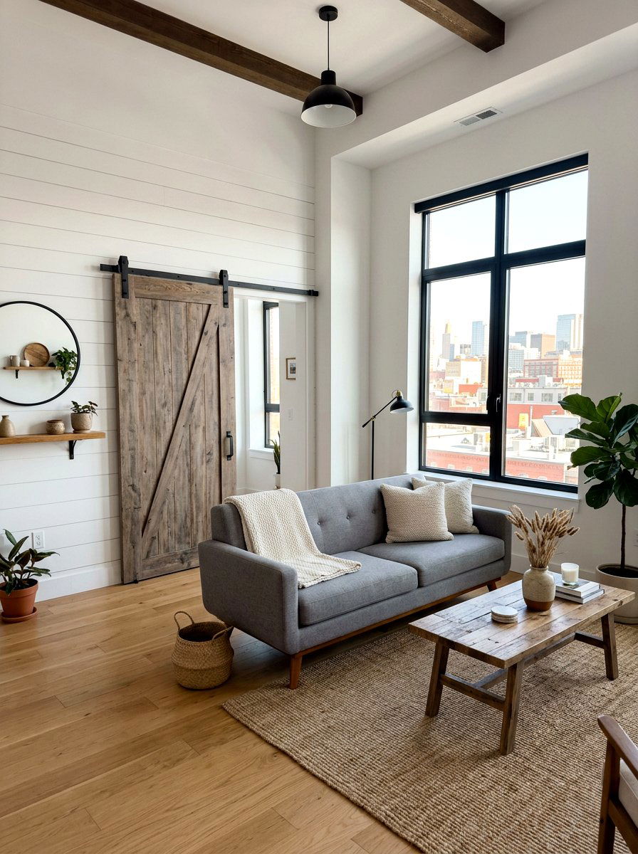 Urban Farmhouse Living Room - 30 farmhouse living room ideas