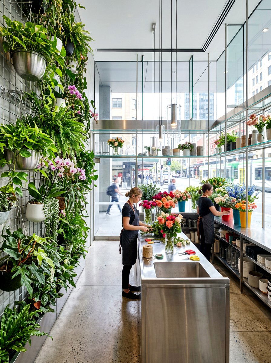 Urban Flower Market Kitchen - 30 flower market kitchen ideas