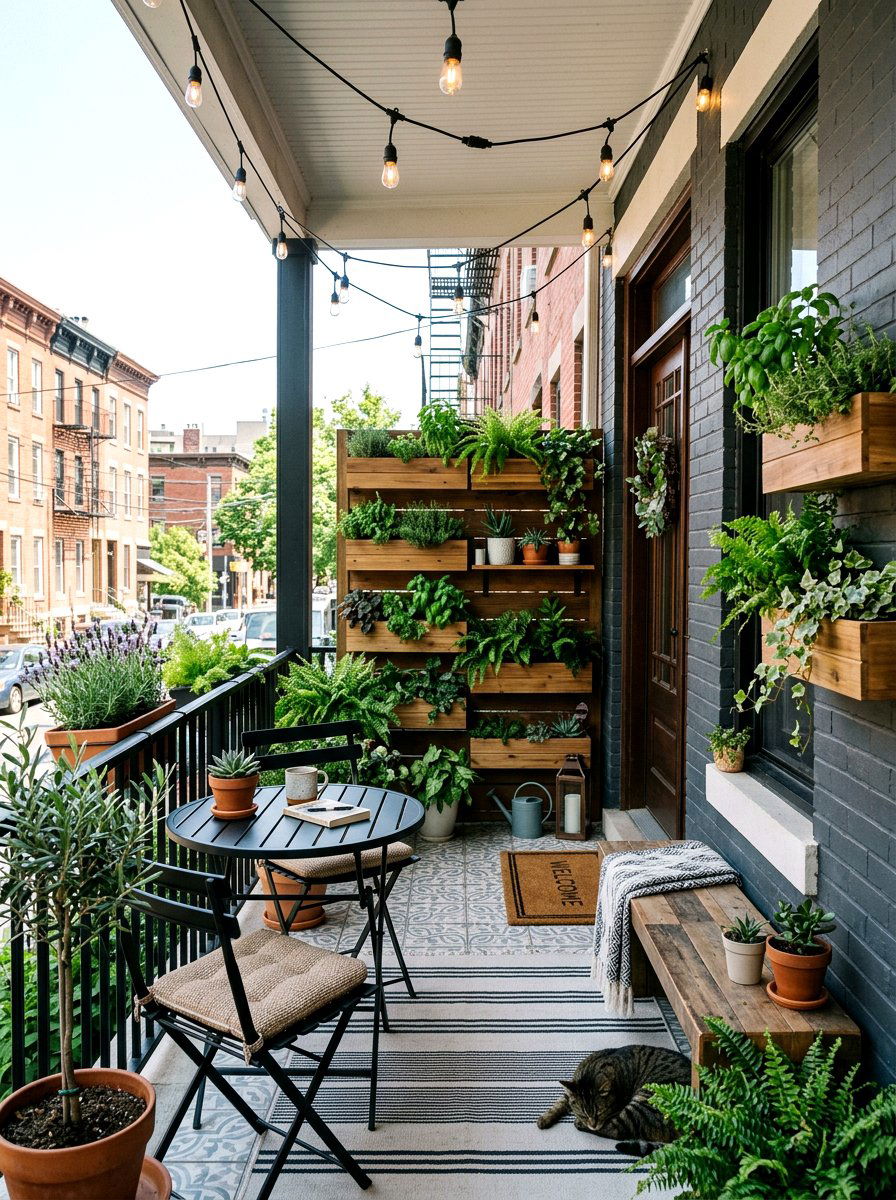 Urban Front Porch - 30 cozy front porch ideas
