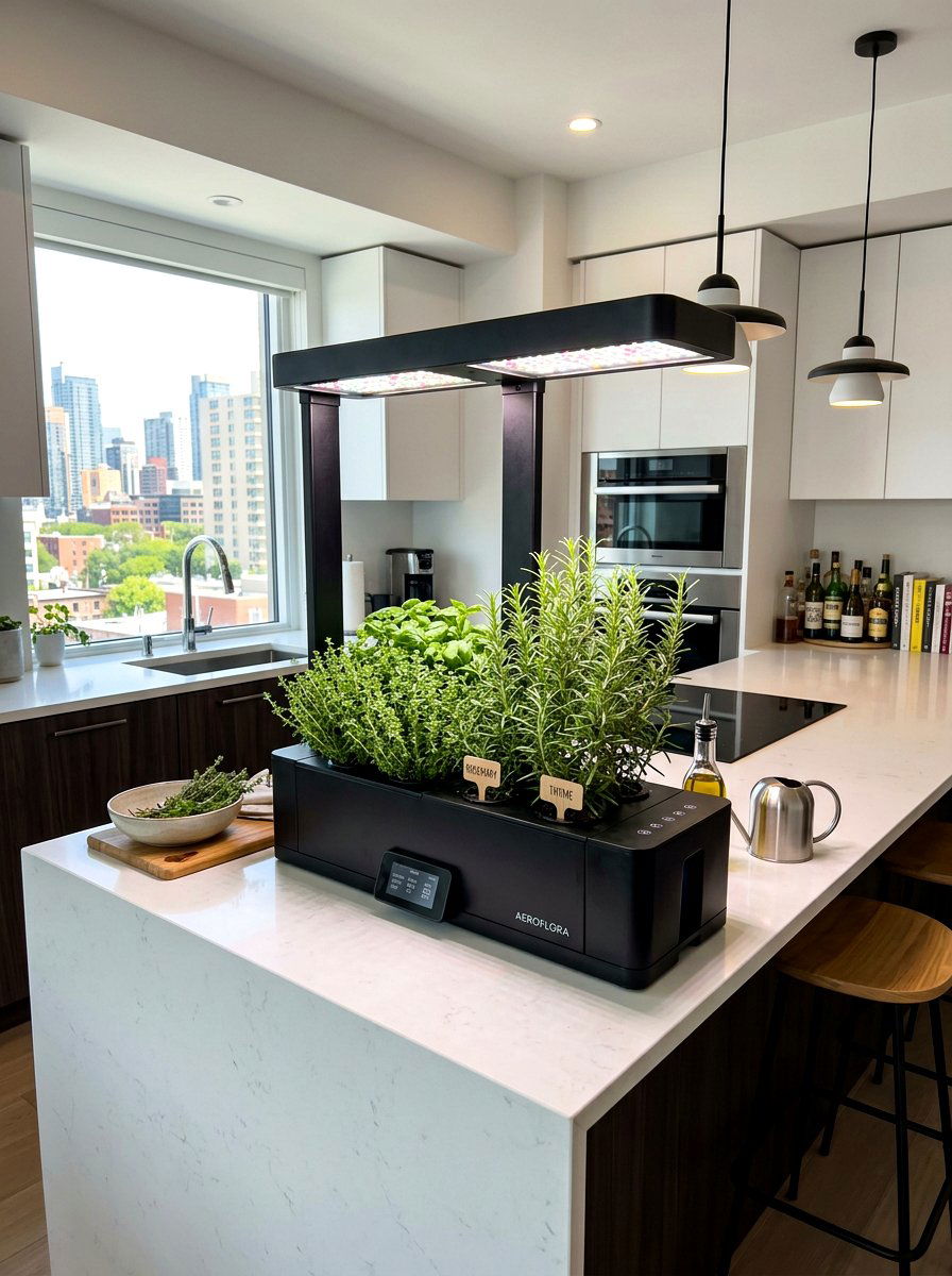 Urban Herb Garden Containers - 30 modern planter ideas