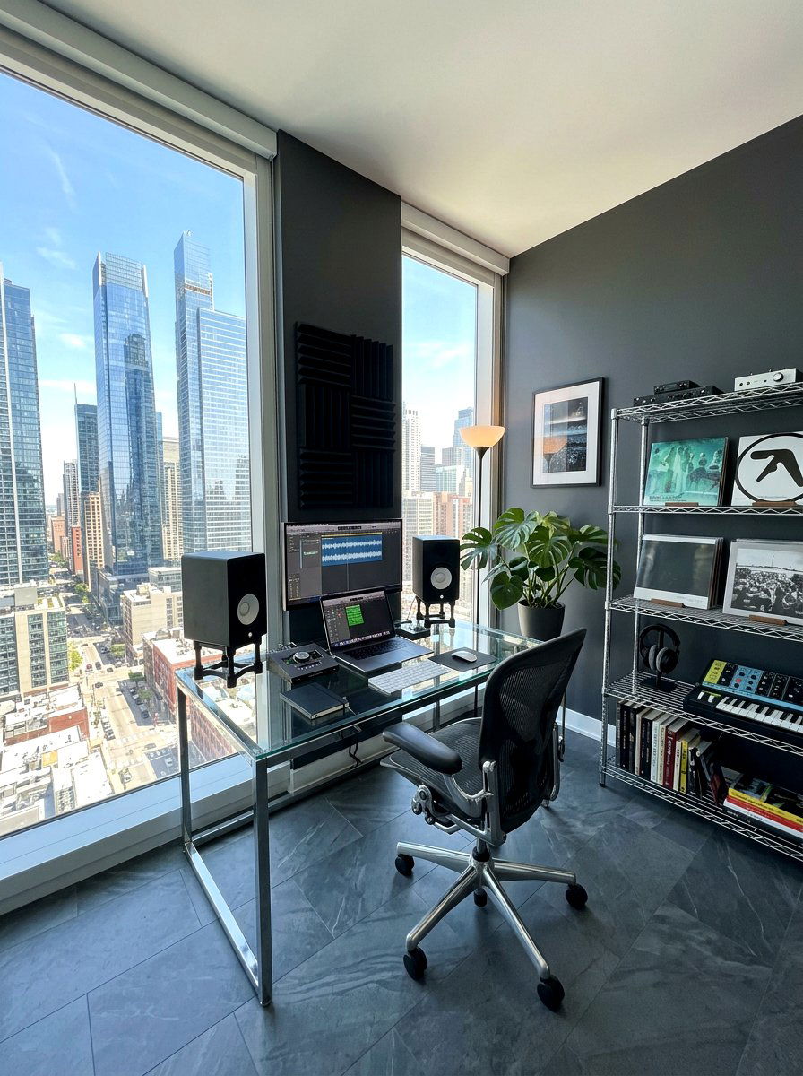 Urban Home Studio - 30 masculine home studio ideas