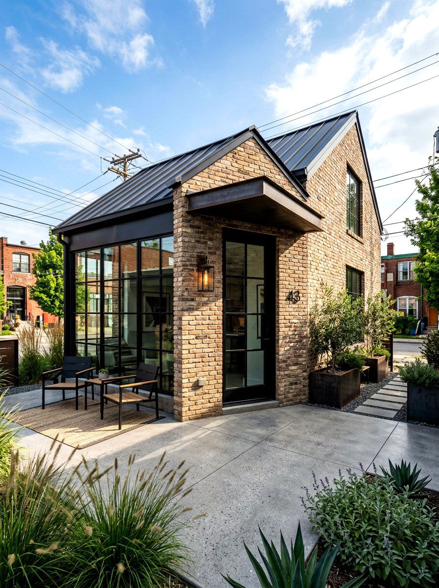 Urban Industrial Bungalow - 30 bungalow exterior ideas
