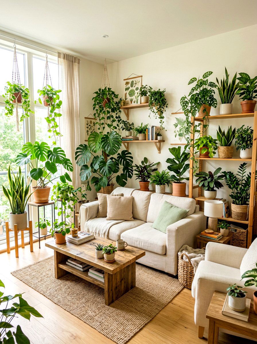 Urban Jungle Apartment - 30 college apartment ideas