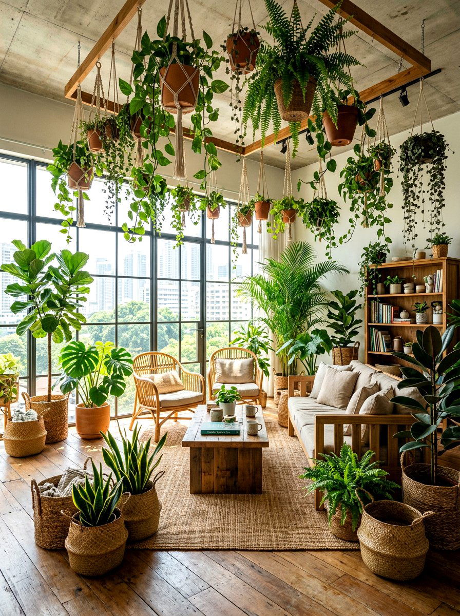 Urban Jungle Condo Style - 30 condo living room ideas
