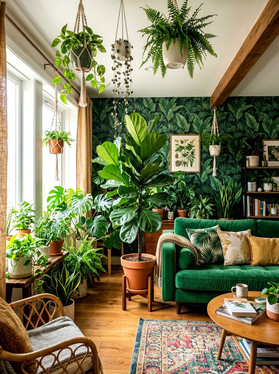 Urban Jungle Fiddle Leaf Fig - 30 fiddle leaf fig decor ideas