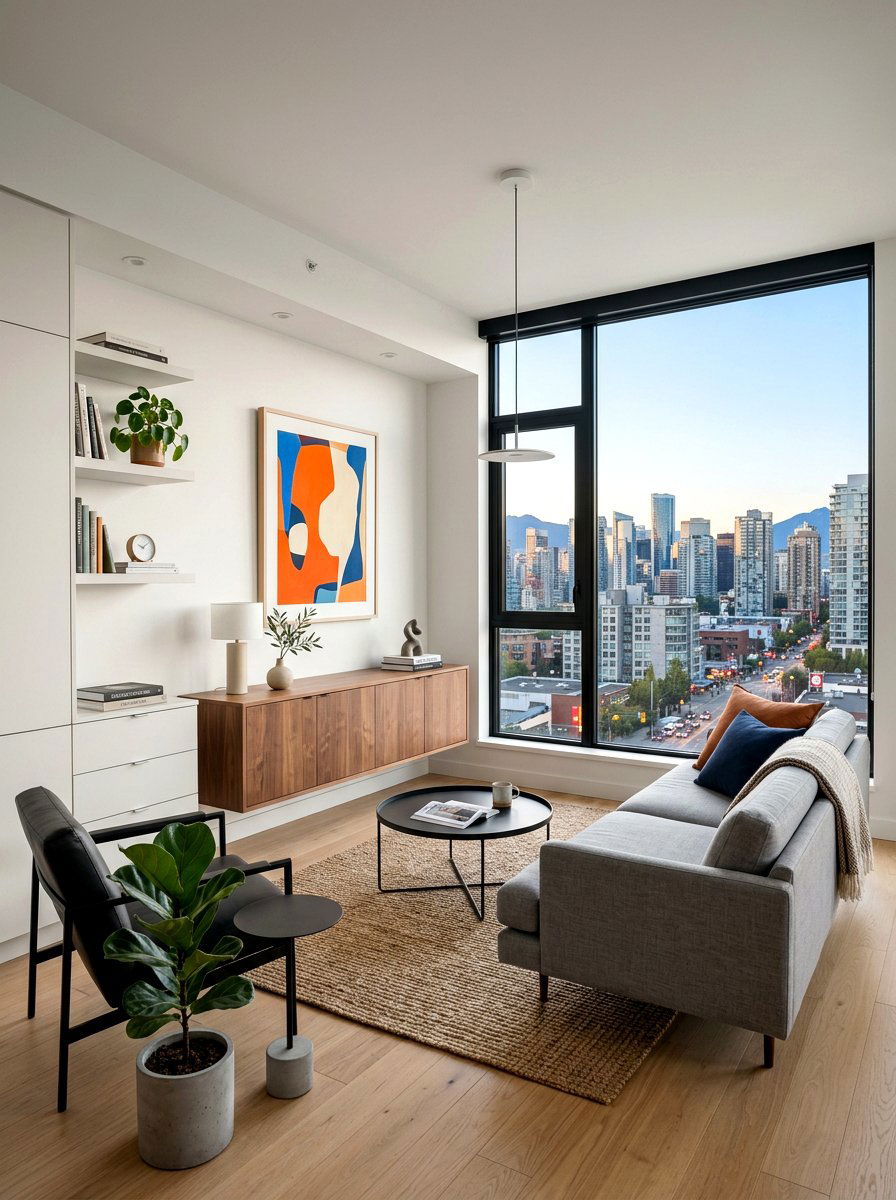 Urban Minimalist Living Room - 30 minimalist living room decor ideas
