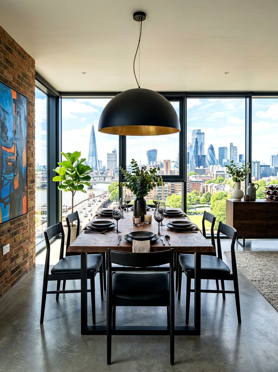 Urban modern rectangular dining room - 30 rectangular dining room ideas
