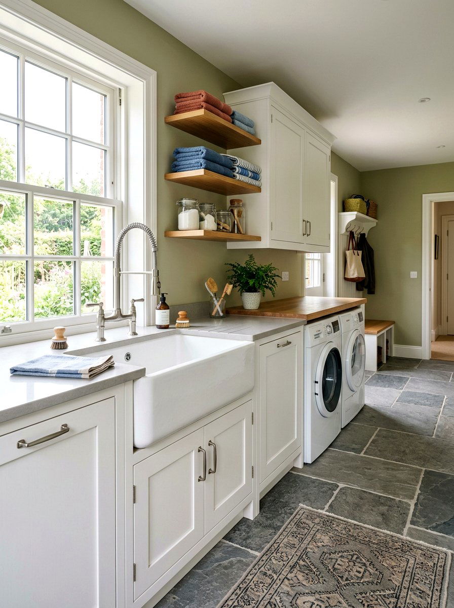 Utility Room Sink - 30 messy kitchen ideas