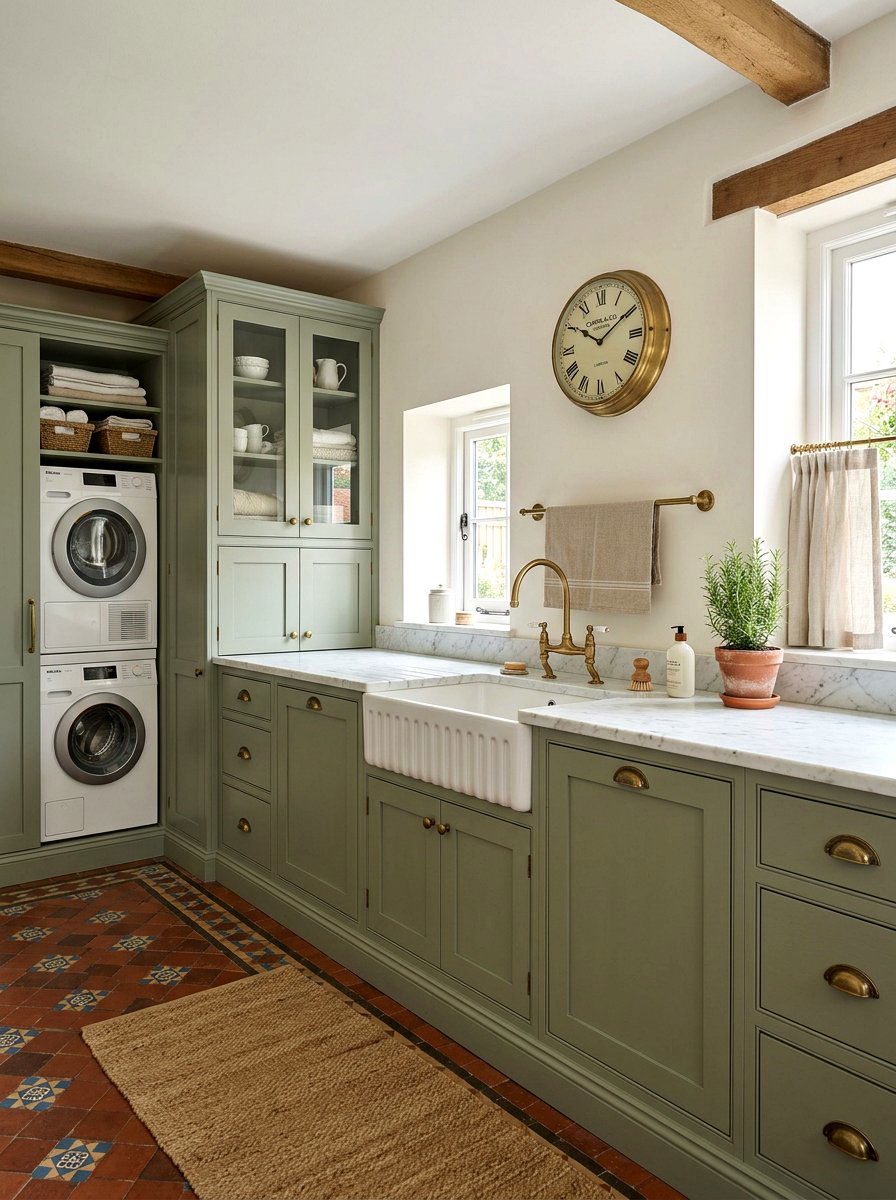 Utility room cabinets - 30 utility room ideas