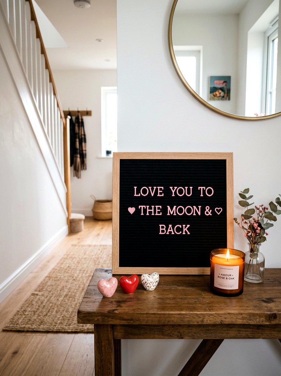 Valentine Letter Board Quotes - 30 Valentine home decor ideas