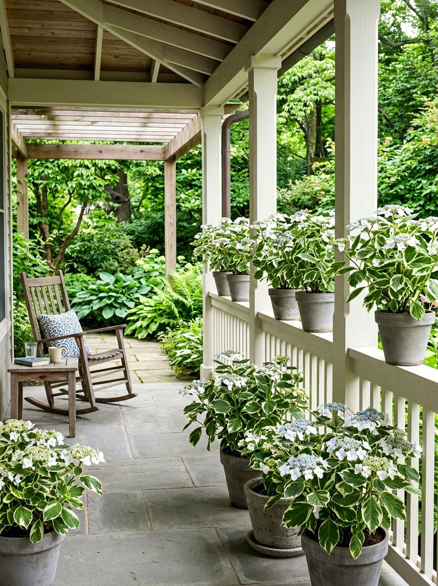 30 Front Porch Hydrangea Ideas for Big Blooms All Season