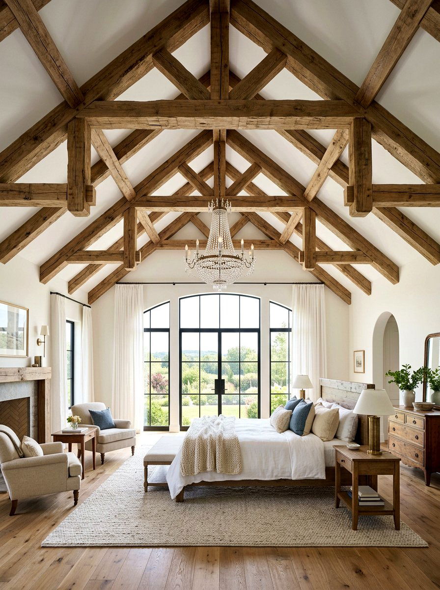 Vaulted Ceiling Bedroom - 30 sanctuary bedroom ideas