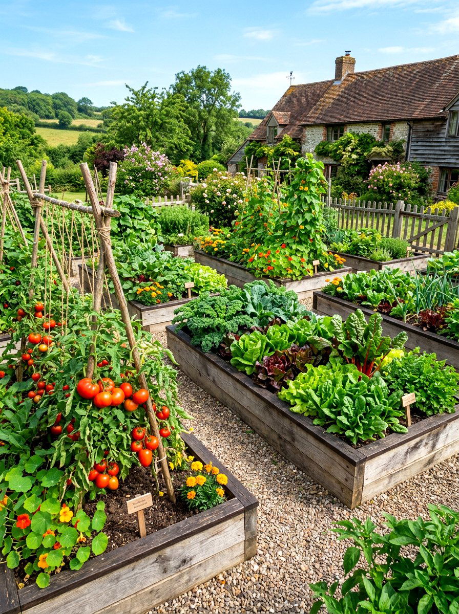 Vegetable Garden Patch - 30 no mow lawn garden ideas