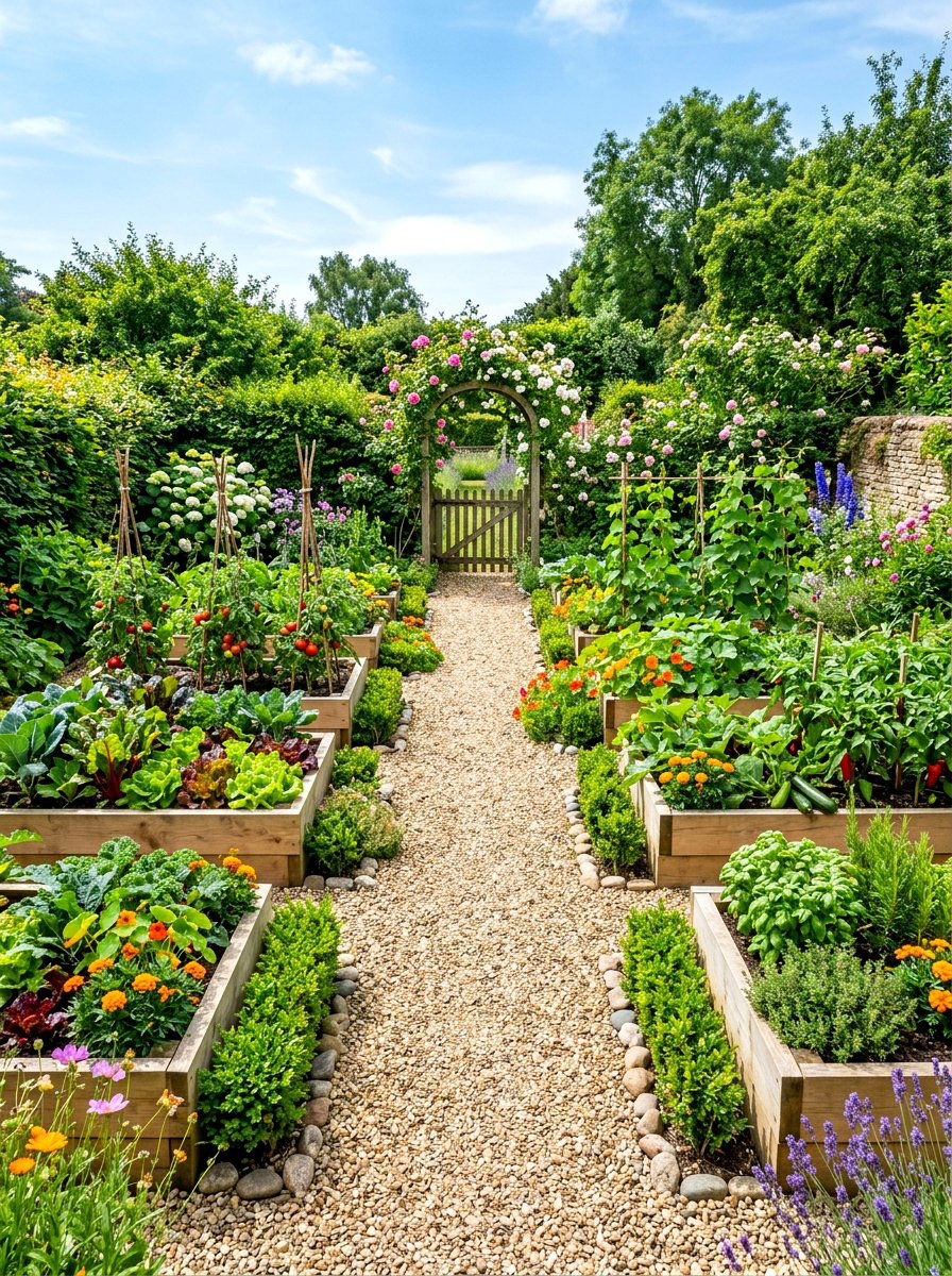30 Backyard Vegetable Garden Ideas for Fresh Harvest All Season