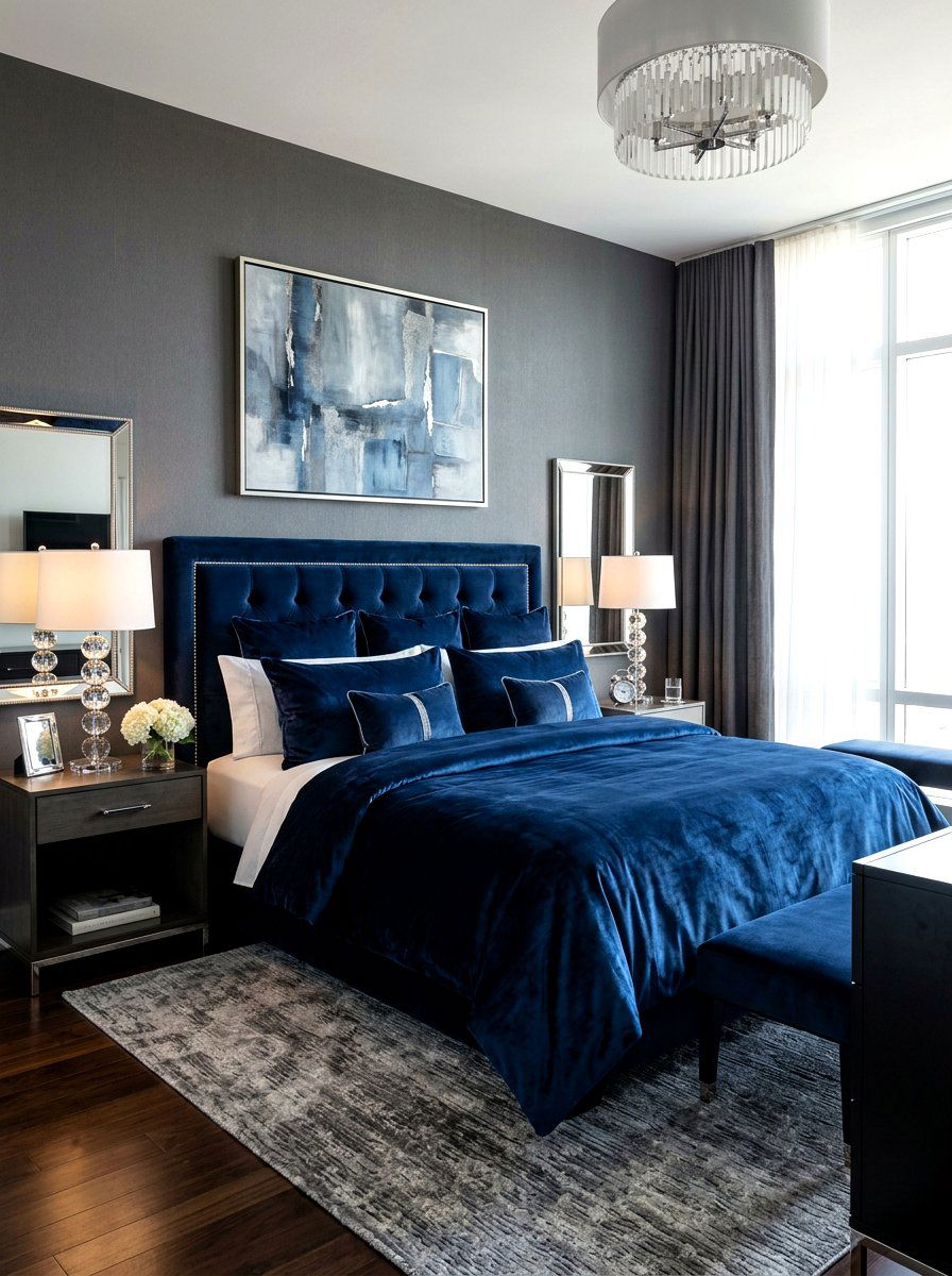 Velvet Bedding Bedroom - 30 dark academia bedroom ideas