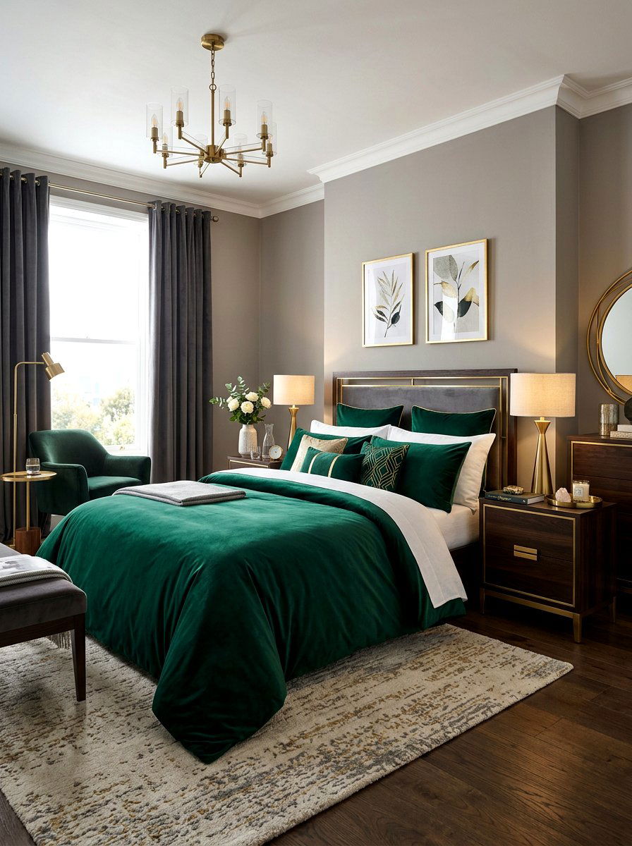 Velvet Bedding Bedroom - 30 cute bedroom decor ideas