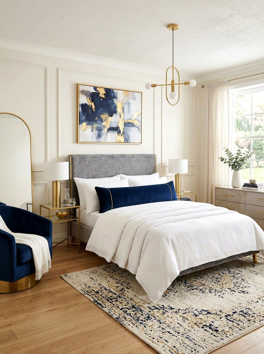 Velvet Bolster Pillow Long - 30 elevated bed styling bedroom ideas